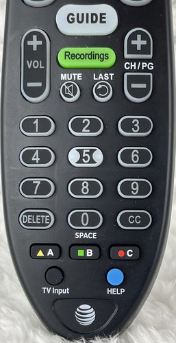 AT&T U-verse Remote Control S30-S1A S30-S1B - Picture 3 of 8