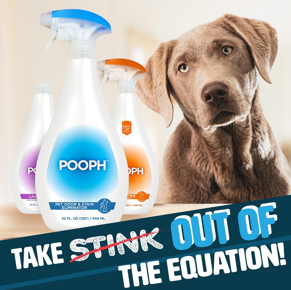 Pet Odor Eliminator Spray Dogs Cats Freshener Urine Poop Pee Deodorizer