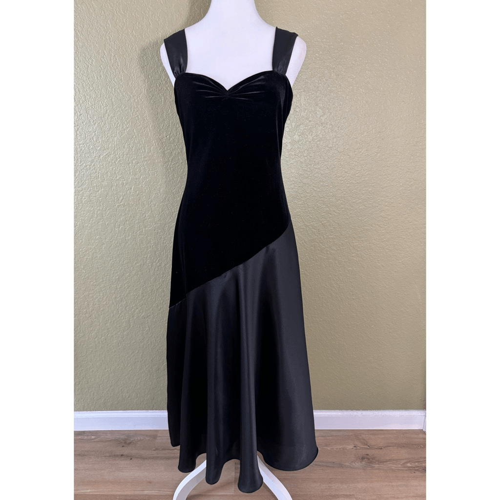 slim fit dress slacks Semi Formal 3/4 Sleeve Tiered Midi Dress – The Dress Outlet main image 0