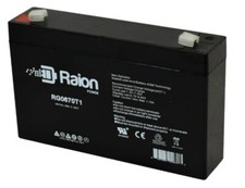 Raion Power 6V 7Ah Replacement SLA Battery For Toyo Battery 3FM7