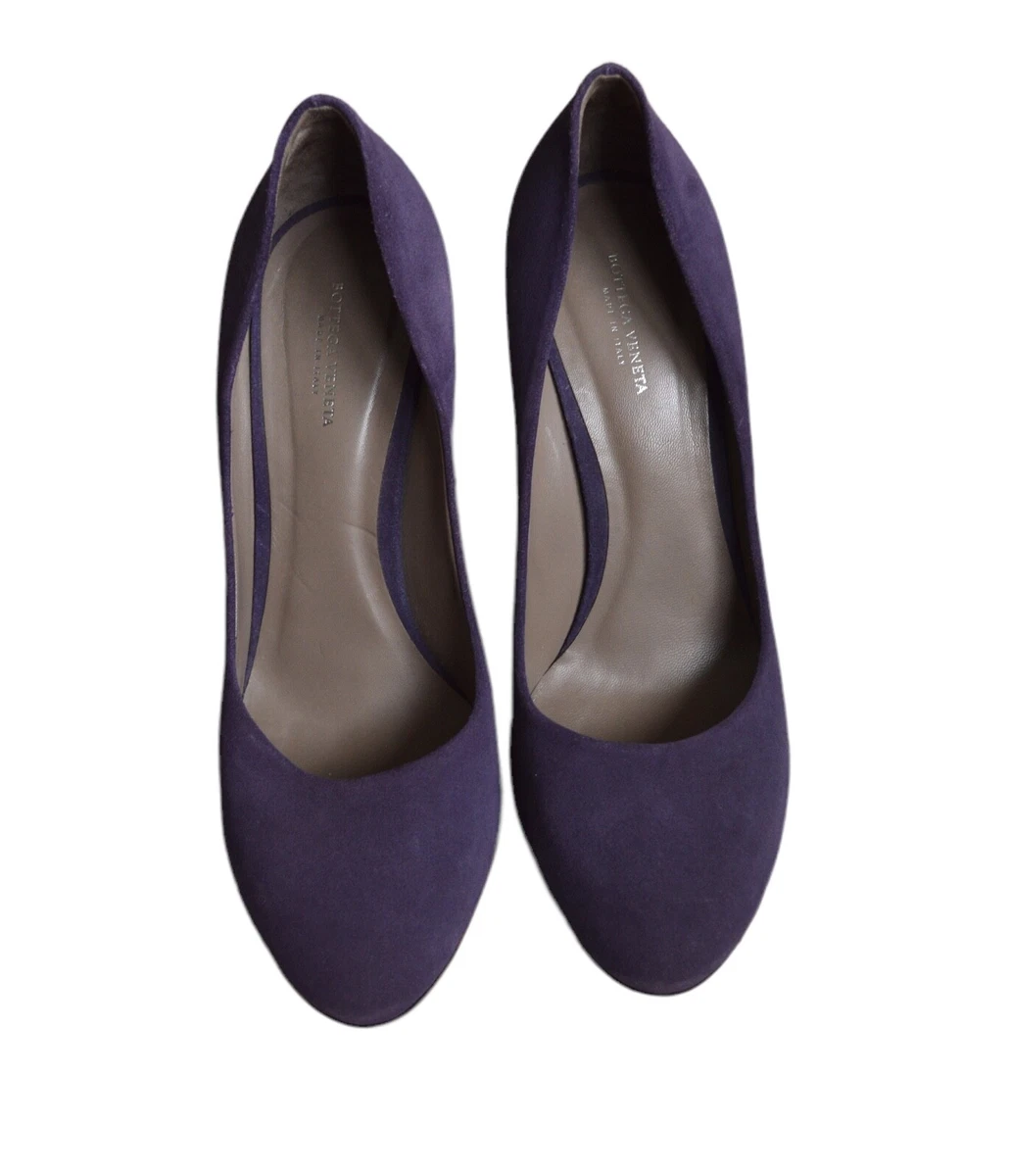 Mauve suede hot sale pumps