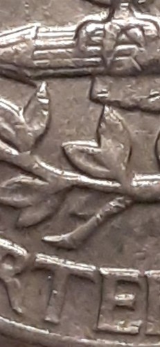 1990 P Washington Quarter RPM Mule Die Clash & RARE DIE BREAK - Picture 20 of 24