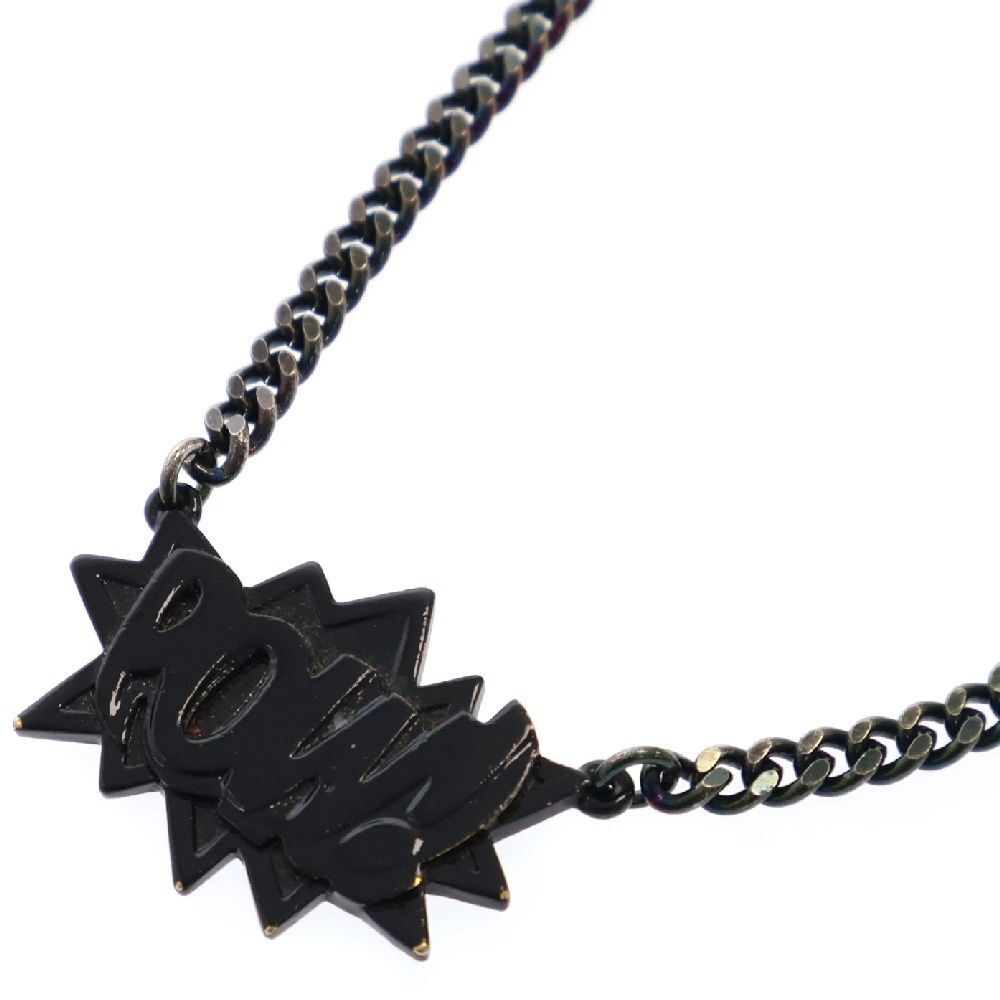 AMBUSH POW! Chain Necklace Pendant Logo Black Fashion AMBUSH POW! Chain Necklace Pendant Logo Black Fashion