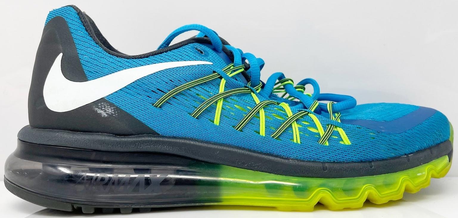 Nike Air Max 2015 Blue Lacquer Volt W for sale | eBay