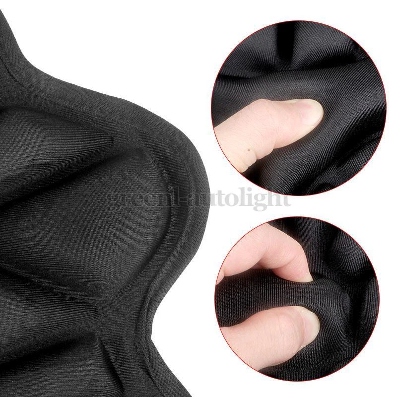 Almofada de assento de motocicleta antiderrapante capa almofada almofada travesseiro alívio de pressão - Imagem 4 de 4