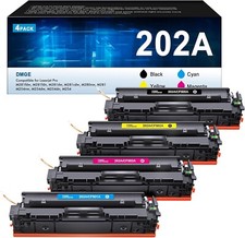 202A Toner Cartridges - MFP M281fdw, M281cdw, M254dw M254 Series  CF500A