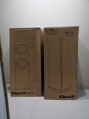 Klipsch Reference RF-7 III Floorstanding Speaker Black Ash (single)