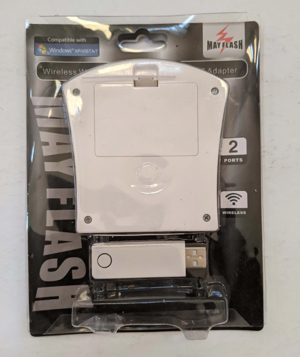 Mayflash Adapter for Wii Wireless Classic Controller to PC USB Dual Ports