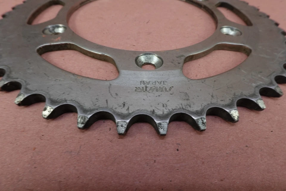 Piñón de cadena de llanta trasera Suzuki DRZ400S DR-Z400S 2005-2024 Foto 3 de 4