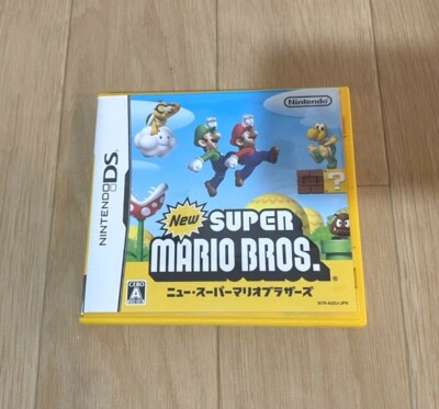 New Super Mario Bros Nintendo Ds Rpg Ntsc J Japan Japanese Games Import Comple Ebay