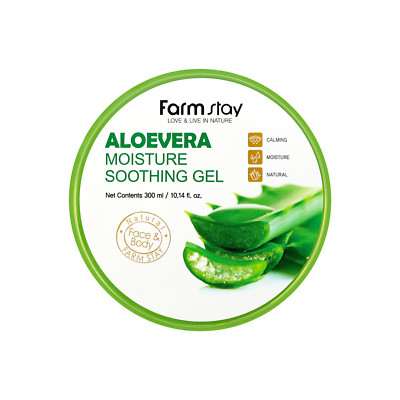 Farmstay Aloevera Moisture Soothing Gel 300ml (10.14oz)