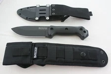 BK2 Becker Knife Master Series Knife, American Made NEW Two Sheaths, Full Tang