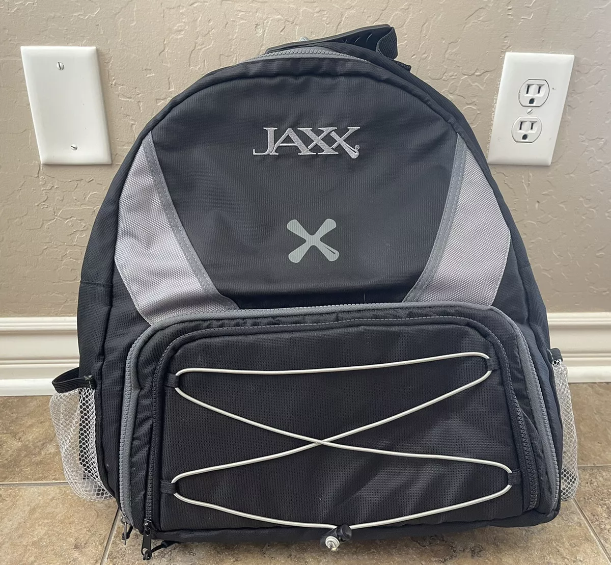 JAXX FitPak Meal Prep Backpack Gray 