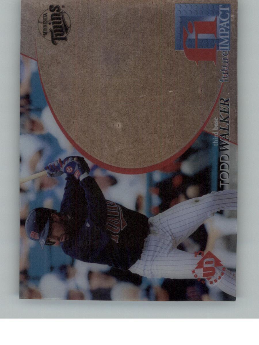 1997 Upper Deck UD3 Todd Walker 52 Minnesota Twins