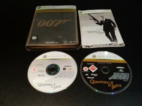 Coffret Collector 007 Quantum Of Solace Xbox 360 Fr - Photo 1/6
