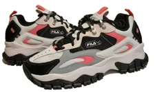FILA Women's RAY TRACER TR 2 Sneakers White/Black/Hot Pink Size 7