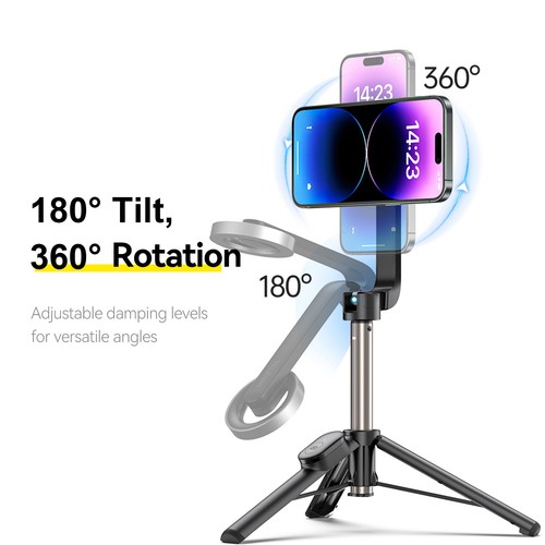 WS-22005 Trépied de bureau Selfie Stick 27,1 pouces avec I2H5 - Photo 11 sur 12