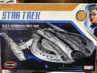 Polar Lights Discovery Star Trek USS Shenzhou NCC-1227 Plastic Snap Model Kit