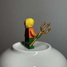 Lego Aquaman Minifigure Batman II 2 sh050 Set 76000 76027 71237 Genuine!