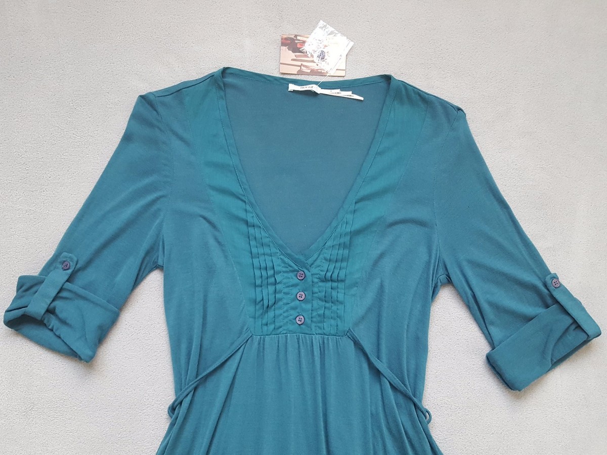 kimchi blue green dress UO Kimchi Blue Rita Green Floral Wrap Dress