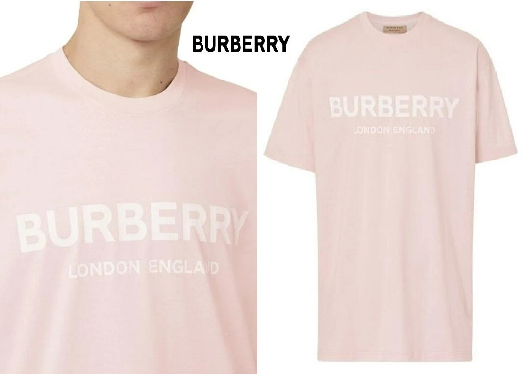 Burberry t shirt pink 2025