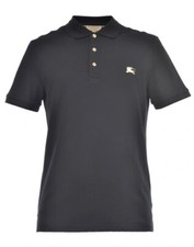 Burberry Men's Talsworth Polo In Black, Size 2XL