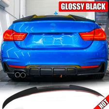 For BMW F36 Gran Coupe 420i 435i 2014-2020 Glossy Black Rear Trunk Spoiler Wing