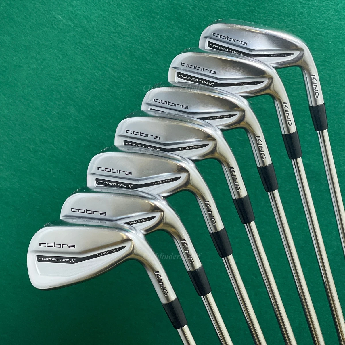 Cobra King Forged Tec-X 4-PW Iron Set KBS Tour 90 Steel Stiff | eBay
