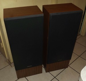 kenwood 3 way floor speakers