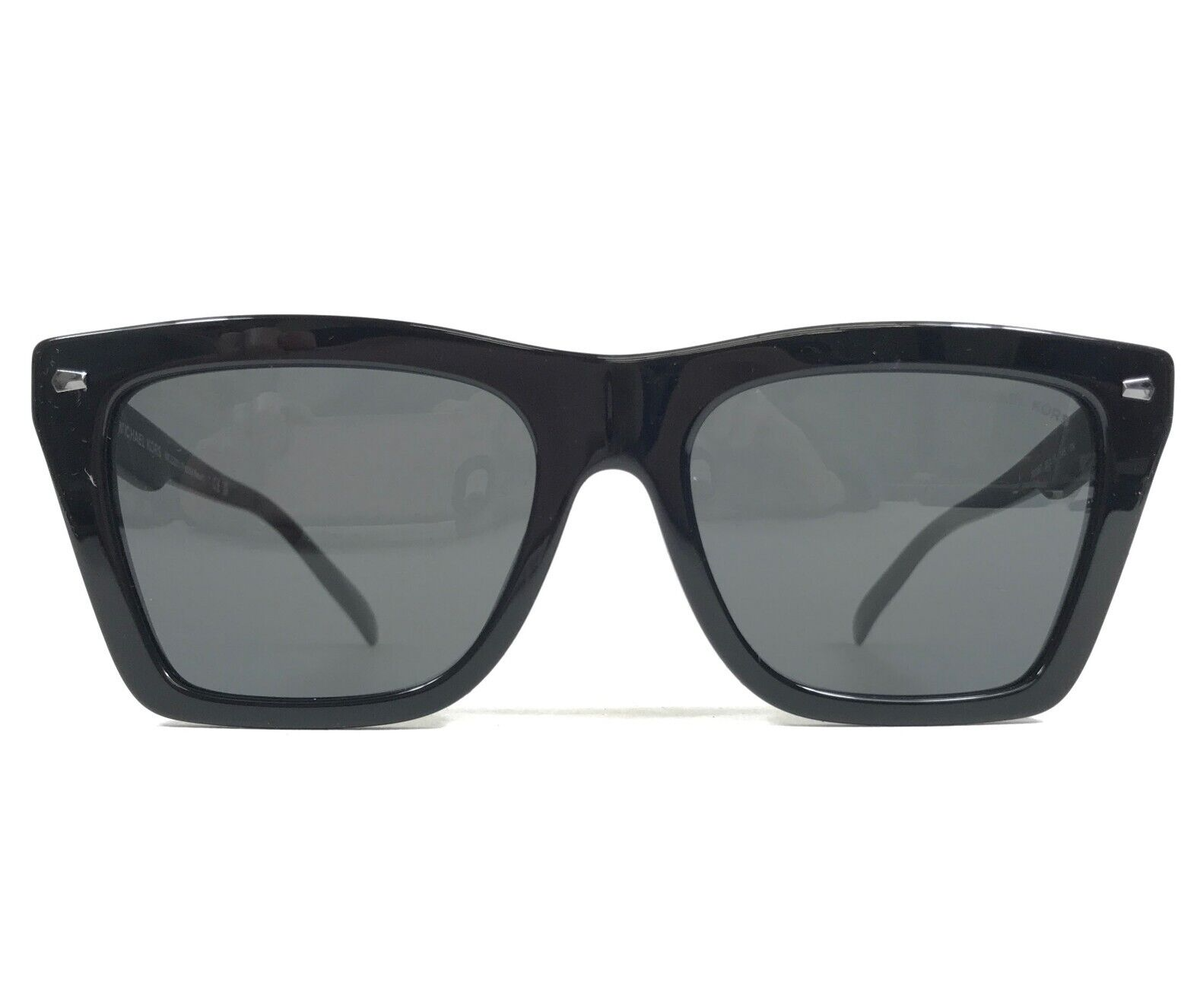 サングラス Michael Kors Woman Sunglasses Black 2235U 300587 Michael Kors Navarra MK2235U 300587 Sunglasses Women's Black
