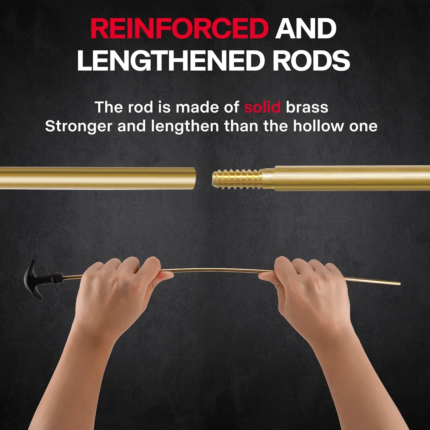 Universal Gun Cleaning Kit for Rifle Pistol Shotgun .17 - .45 Cal. Most Caliber