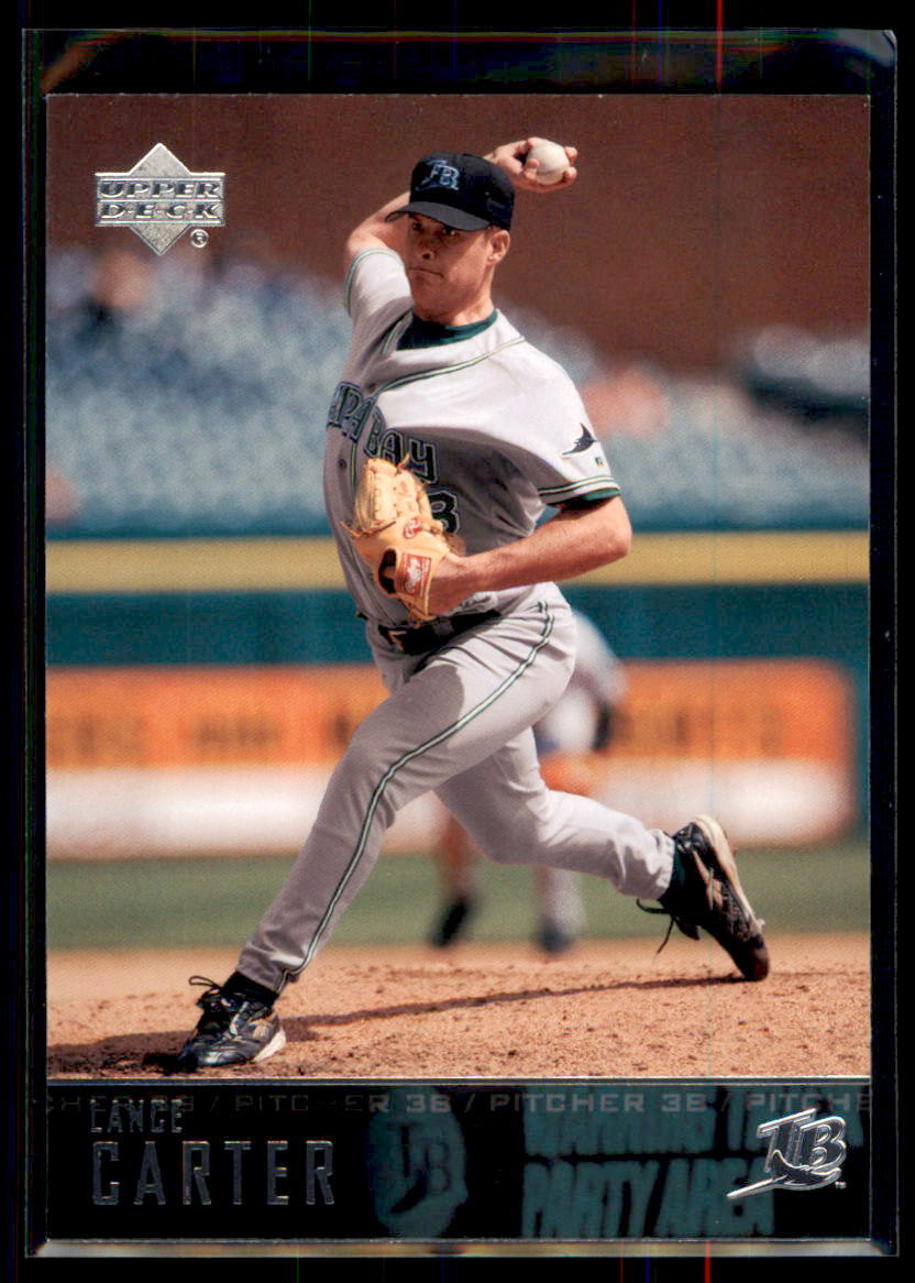 2004 Upper Deck Lance Carter #459 Tampa Bay Devil Rays