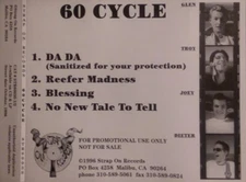 60 Cycle Ep Cd