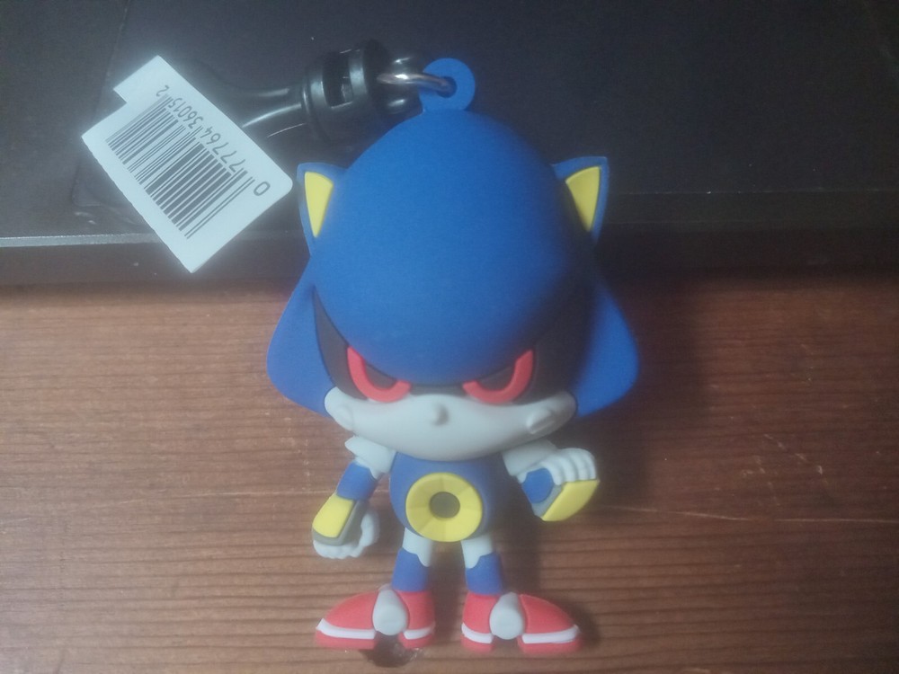 Sonic the Hedgehog Series 2 Figural Bag Clip 3 Inch Metal