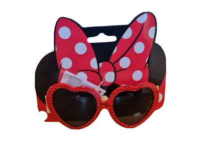 CERDA Disney Minnie Mouse HERZ Sonnenbrille 100%UV Protection Sonnenschutz Mädchen OVP
