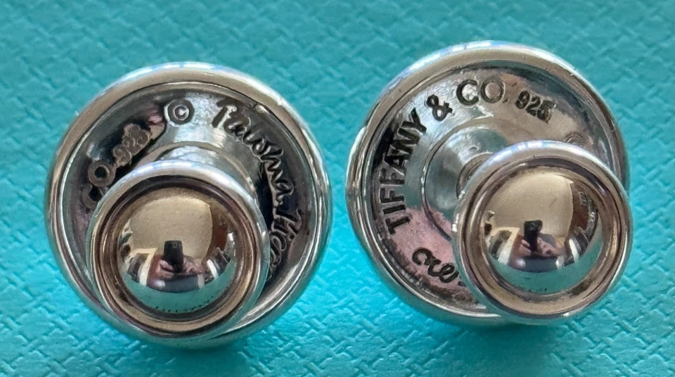 Gemelos Tiffany & Co. Paloma Picasso citrino plata de ley 925 Foto 3 de 4