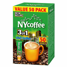 NY coffee 3in1 Instant Irish Coffee Sachets - 50 Sachets