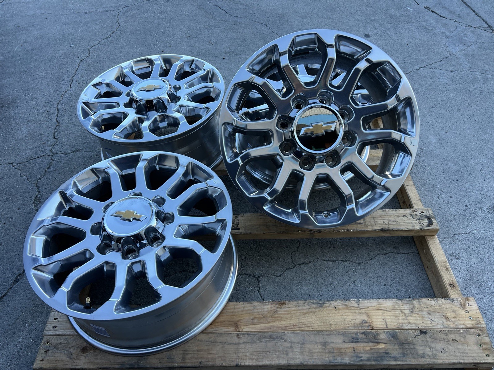 2025 CHEVY 2500 3500 HD SILVERADO HIGH COUNTRY LTZ Z71 STOCK OEM WHEELS ...