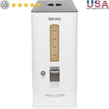 HUGE Rice Dispenser W/ Auto Measuring Airtight Seal Convenient Storage Bin New