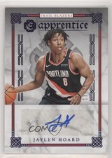 2019 Panini Chronicles Apprentice Signatures Purple 13/25 Jaylen Hoard Auto 0m0