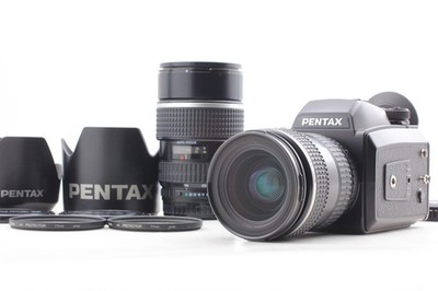 PENTAX645NⅡ ズームレンズ45〜85mm ＋80〜160mm MINT w/2 Lenses】 Pentax 645N + FA 45-85mm 80-160mm f4.5 Zoom Lens