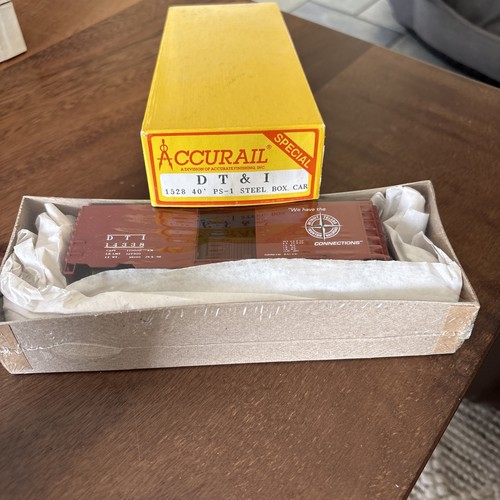 KIT DE CARRO DE CAJA ACCURAIL HO 40’ D T & I Acero 1528 Rd#14338 Detroit Toledo Ironton | Zustand: New