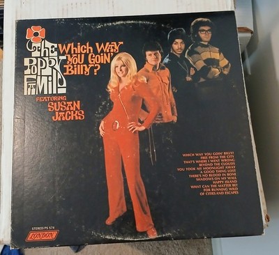 Poppy Family Vinyl Lp Which Way Goin Billy?  PS-574 London Records 1970