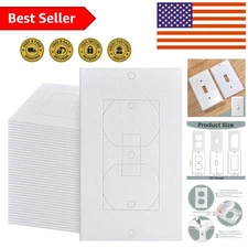 30 Pcs Foam Outlet Insulation Pads - Universal Draft Sealers for Home Safety