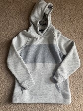 Boys Depart West Grey Fleece Hoodie Size Medium 10-12