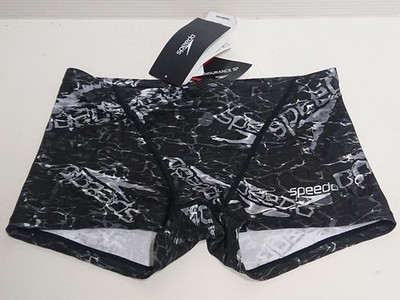 speedo practice swimsuit box XL size black