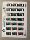 2026 Foglio Intero FC Inter Campione d'Italia Calcio con MIMIT e Codici Barre