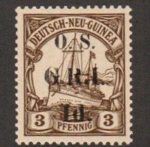 New Britain Stamp O1  - Official stamp