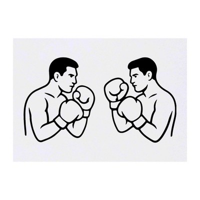 Temporäre Tattoos/Transfers ''Boxing Face Off'' (TO00088213)