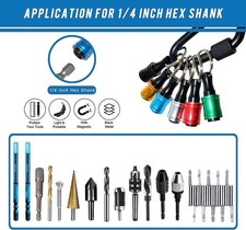 1/4 Inch Quick Release Tool Bits Holder - Uni...